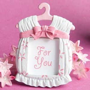 24 baby girl onesie picture frame baby shower favors