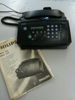  Telephone Fax Machine Philips HFC 141