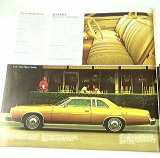 1976 76 Ford Brochure Hardtop Landau Brougham
