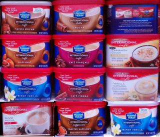 Maxwell House International Flavored Instant Cappuccino Latte Coffee