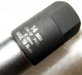 Ford F 150 Triton V8 Spark Plug Torque Limiting Socket 14mm 9/16