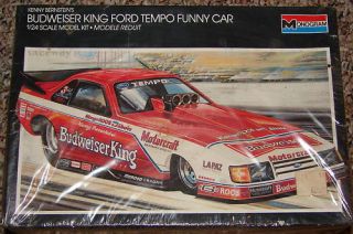 Monogram Bernsteins Budweiser King Ford Tempo Funny Car