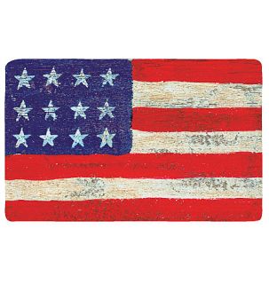 25 US Flag Wallies Decals American July 4th USA Flags Decals Stickers