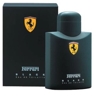 Ferrari Black Eau De Toilette Fragrance Spray For Men 75ml / 2.5oz