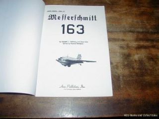 Messerschmitt 163 PB Illus Edward T Maloney Uwe Feist