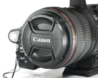 Lens Cap with String for Canon XL2 XL H1 XH G1 XH A1