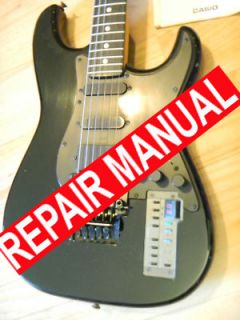 Repair Service Manual for Casio PG 380 PG380 Booklet