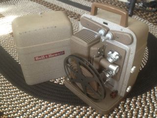 Vintage Bell and Howell 8mm Movie Film Projector 253 RV 253RV Reverse