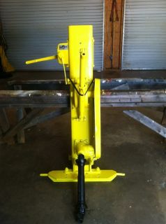 HYDRAULIC FENCE POST DRIVER 3 POINT HITCH PTO DRIVEN DANUSER MD 6