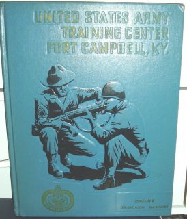 Army Basic Training Book Fort Campbell KY May Jul 1970 Co B 10THBN
