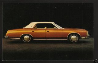 1973 Ford 4 Door Hardtop Car Dealer Postcard Card