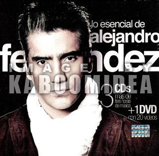 Alejandro Fernandez Lo Esencial 3 CD s DVD New Mexican Set Original