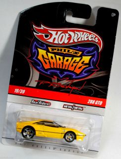 Hot Wheels Phils Garage Ferrari 288 GTO Yellow