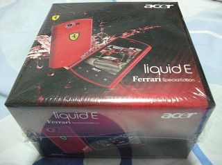 New Acer Liquid Ferrari S100 Smartphone Unlocked with Bluetooth Via