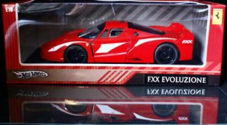 Ferrari FXX Evoluzione Hot Wheels Diecast 1 18 Scale Red