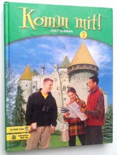 Holt Komm Mit German 2 Foreign Language Study Elective Textbook