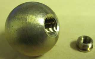 Brass Ball 1 1 4 Finial Decoration Repair Lamp Part Finial