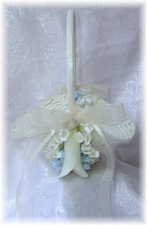Flower Girl Basket Wicker Ivory or White w Custom Color Accents Calla