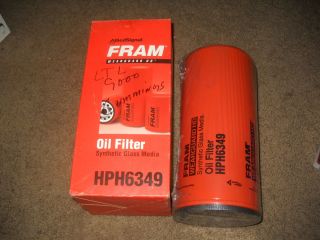 FRAM OIL FILTER HPH6349