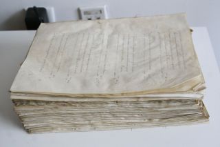 Vellum Manuscript of Royal Notarial Acts