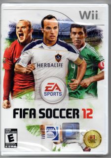 FIFA Soccer 12 Wii 2011 Brand New and Factory SEALED