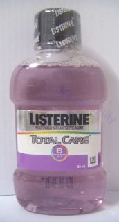Listerine Mouthwash Mouth Wash Total Care 6 in 1 80ml