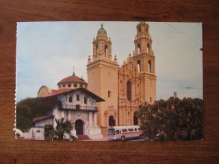 VINTAGE postcard Mission San Francisco de Asis Mission Dolores