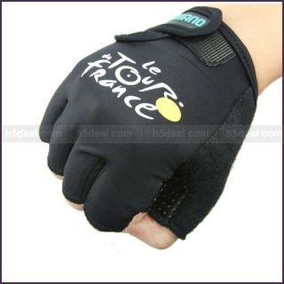 New Bike Cycling Bicycle Half Finger Gloves One Size J