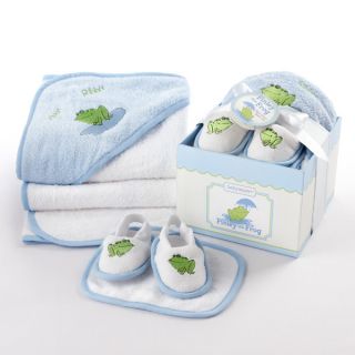 NEW* Baby Boy Finley the Frog Bath Gift Set