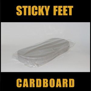  Disposable Sticky Feet Cardboard Sunless Airbrush Spray Tanning