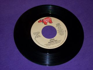 Frankie Valli   Grease RSO RS 897 Rare 7 Vinyl 45 RPM Record