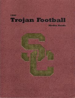 1997 USC Trojans Football Media Guide EX