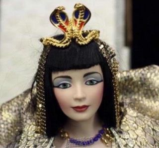 Franklin Mint Cleopatra Doll Egyptian