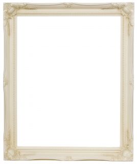 Swept Antique Effect Wood Frames 2 Empty or Plastic Glass Backing
