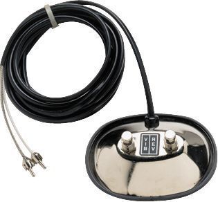 Fender® 2 Button Vintage Amplifier Footswitch Pedal RCA Jack 099 4051