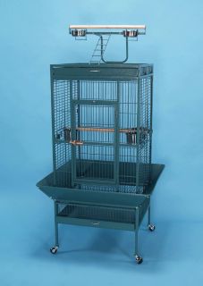 24x22x64H New Bird Parrot Cage Playtop Cockatoo  African Grey