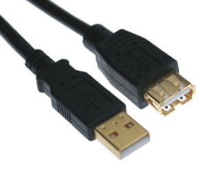 15 Foot USB Extension Cable 4 Pin Type A to 4 Pin 15ft Printer Hub