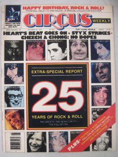 Circus 195 Oct 1978 Kiss Solo Blitz Peter Criss Ace Frehley 25 Years