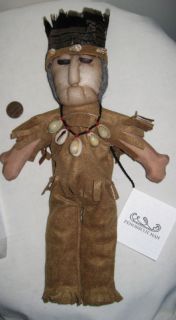 Penobscot Man Doll Detailed by Ruth Francis Penobscot
