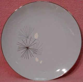 Franciscan China Silver Pine Salad Plate