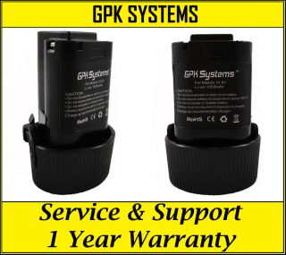 GPK Systems Battery for Makita 10 8V 1 5Ah Li ion Makita BL1013 194550
