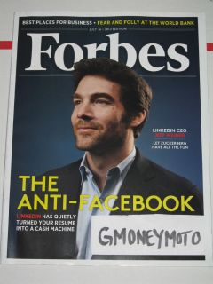 Forbes Magazine July 16 2012 Linkedin CEO Jeff Weiner The Anti