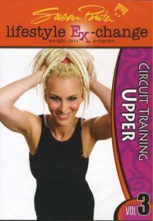 Susan Powter Circuit Training Upper Lifestyle DVD New