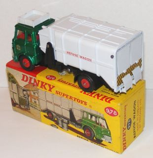 Dinky Toys #978 Bedford TK Refuse Wagon NEAR MIB
