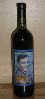  Frank Sinatra Premium Red Wine New Full SEALED Mint Celebrity Cellars
