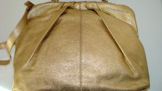 Kate Spade Five Points Camille Gold Metallic Leather Handbag Wallet