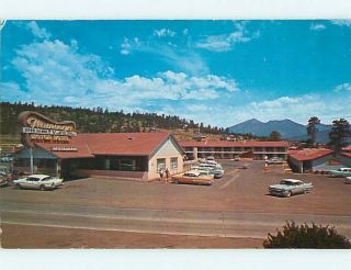  Pre 1980 Old Cars Flamingo Motel Flagstaff Arizona AZ U0557