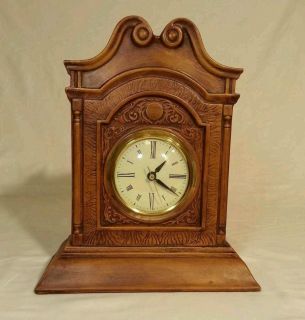  1950 Sessions Clock Co. Forestville Connecticut Ceramic Mantle Clock