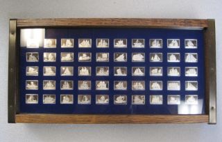 Franklin Mint Great Sailing Ships of History Silver Ingot 50pc Free