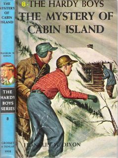 The Mystery of Cabin Island by Franklin W Dixon 1966 Hardcover